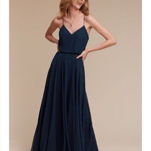 Jenny Yoo Inesse Dress (Navy)
